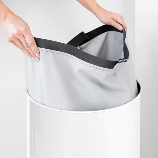 Brabantia Lidded Steel Hamper