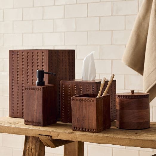 Langdon Wood Bath Accessories
