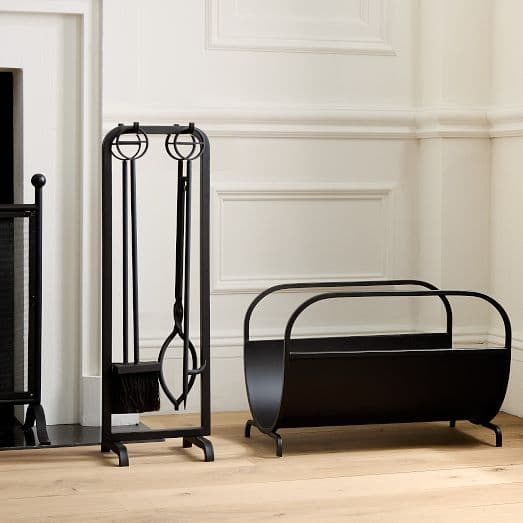 Modern Lines Fireplace Tool Set